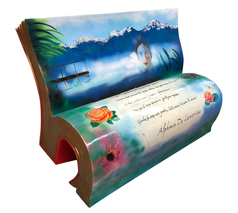 Le lac (Alphonse de LAMARTINE) par Eric Vogel Les livres à 2 places