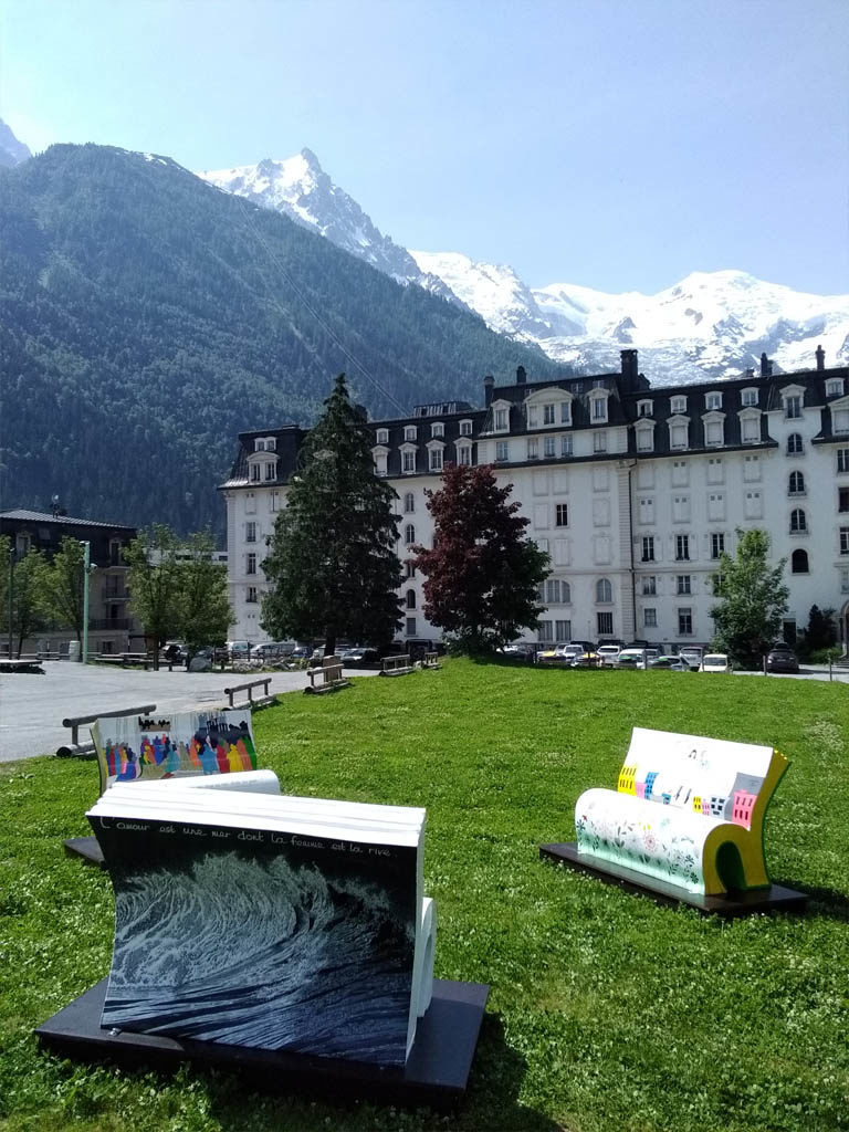 expo bancs livres chamonix